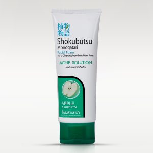 SHOKUBUTSU FACIAL FOAM ACNE SOLOUTION 100 ML
