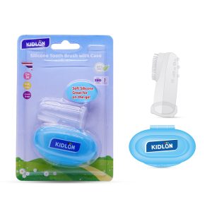 KIDLON SILICON TONGUE & TOOTH BRUSH WITH CASE